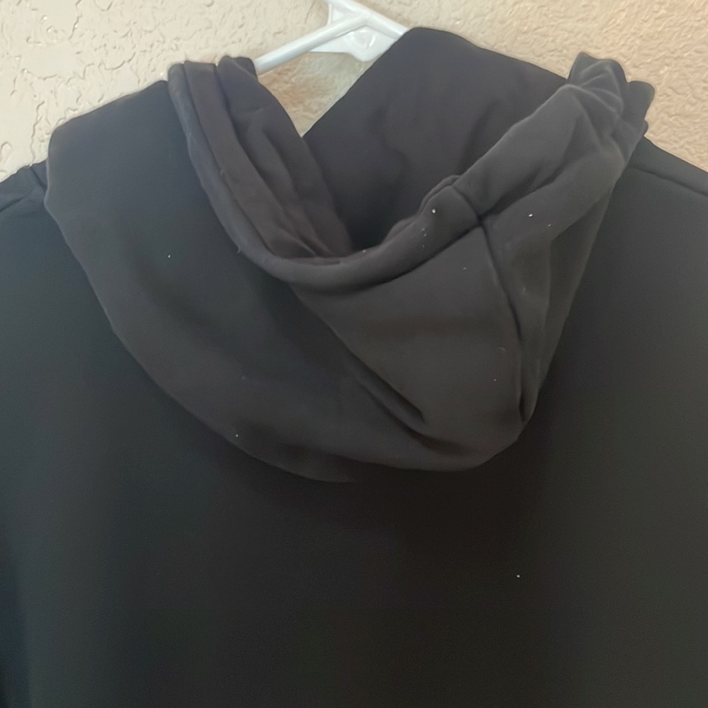 McQueen and Violet fog size S Black hooded, shirt, - Picture 5 of 8